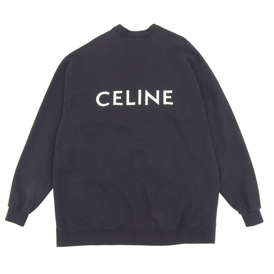 CELINE Back Logo Cardigan Top Men's Black XS 2Y672670Q Tops