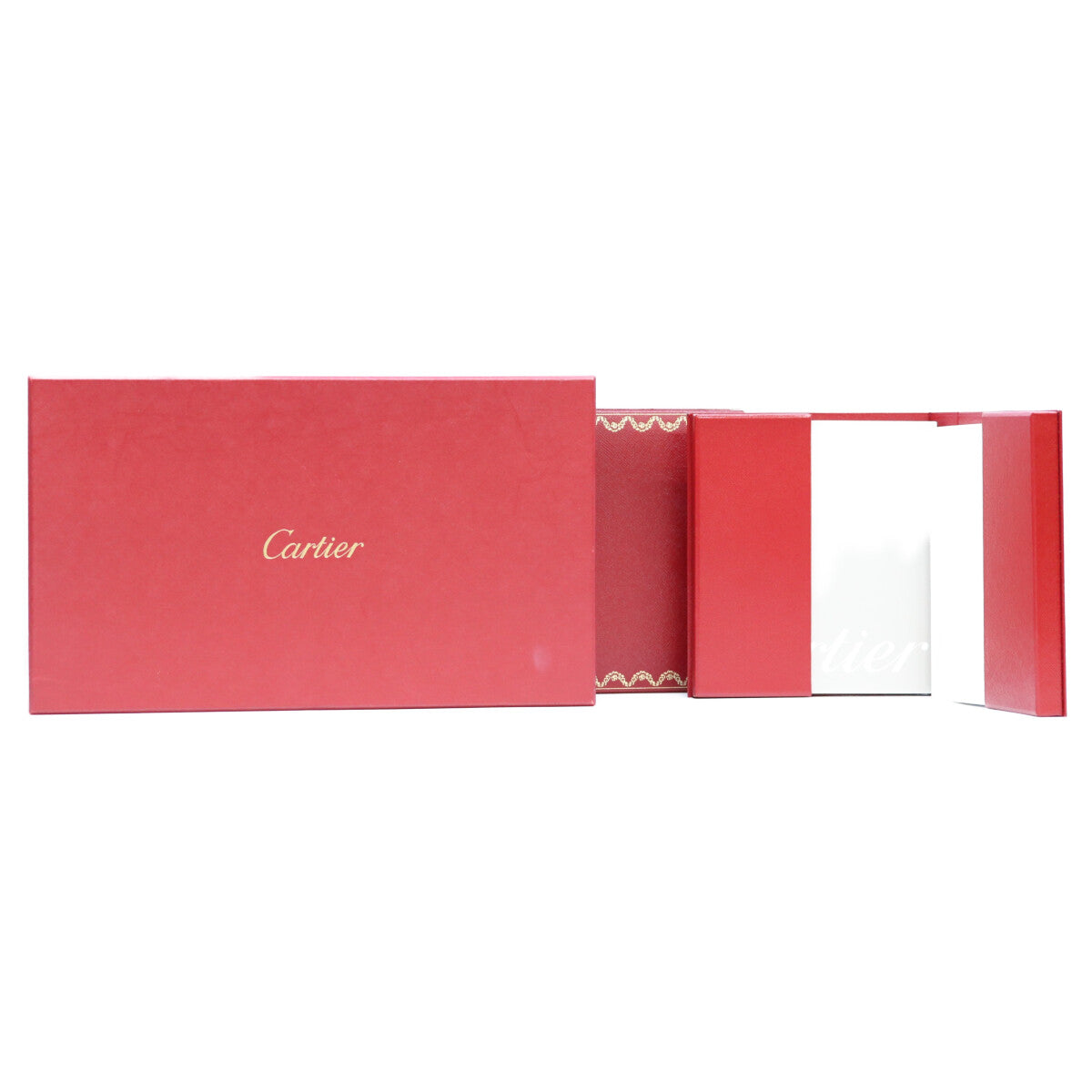 Cartier カルティエ W6300655 ブラック タンク ディヴァン LM クロコ クォーツ時計 腕時計