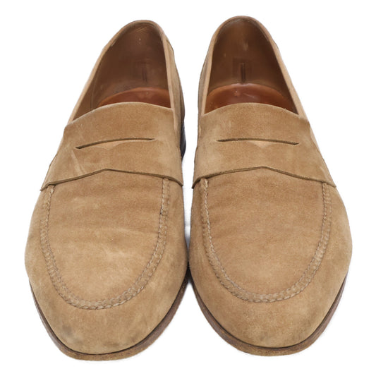 JOHNLOBB ジョンロブ TURVEY ターベイ スエード コインローファー シューズ