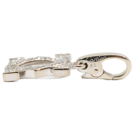 Cartier Newly refinished 750 2C diamond pendant top
