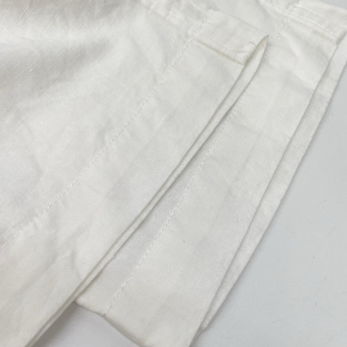POLObyRalphLauren ポロラルフローレン ホワイト BEDFORD クラシックフィット リネンコットン パンツ ボトムス