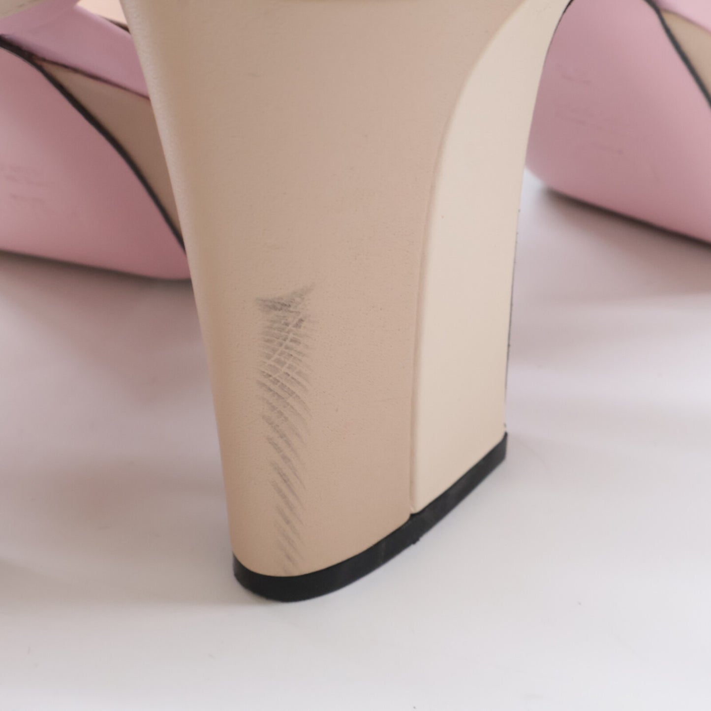 FENDI フェンディ フラワーxパール ヒール サンダル/ シューズ 35