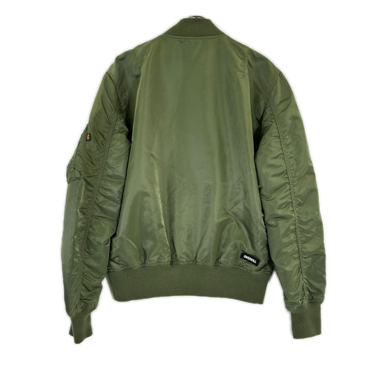 ALPHA INDUSTRIES アルファインダストリーズ カーキ MA-1 リバーシブル フライトジャケット ジャケット