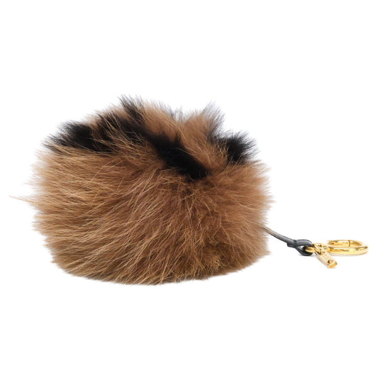 FENDI フェンディ 【美品】7AR683 フォックスファー ポンポン バッグチャーム その他