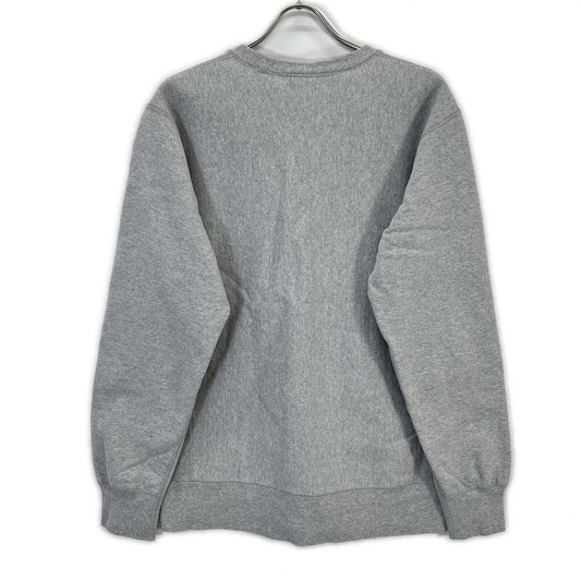 Grey S Logo Embroidered Crewneck Sweatshirt M Men's