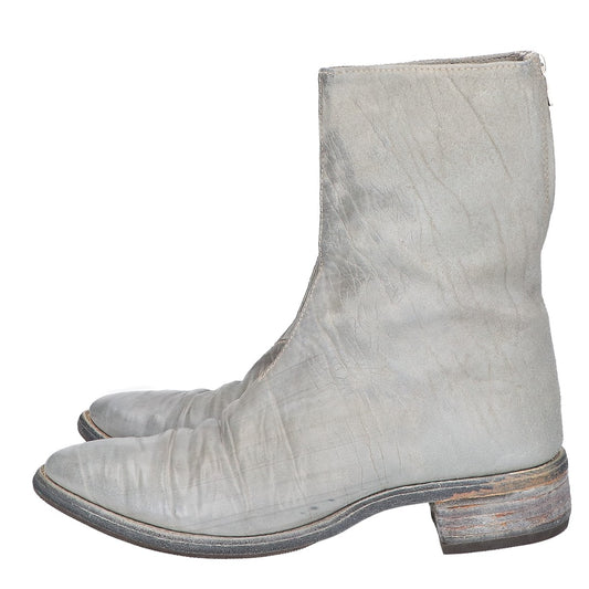 CAROL CHRISTIAN POELL キャロルクリスチャンポエル OBJECT DIAGONAL ZIP GOODYEAR BOOTSDYED UNLINED シューズ
