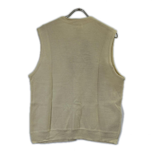 Yohji Yamamoto POUR HOMME Ivory HP-K81-920 Vintage 90s 93AW Wool Knit Vest Gilet Vest