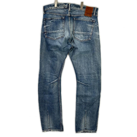 DENHAM Blue GRADE SLIM Button Fly Denim Pants Bottoms