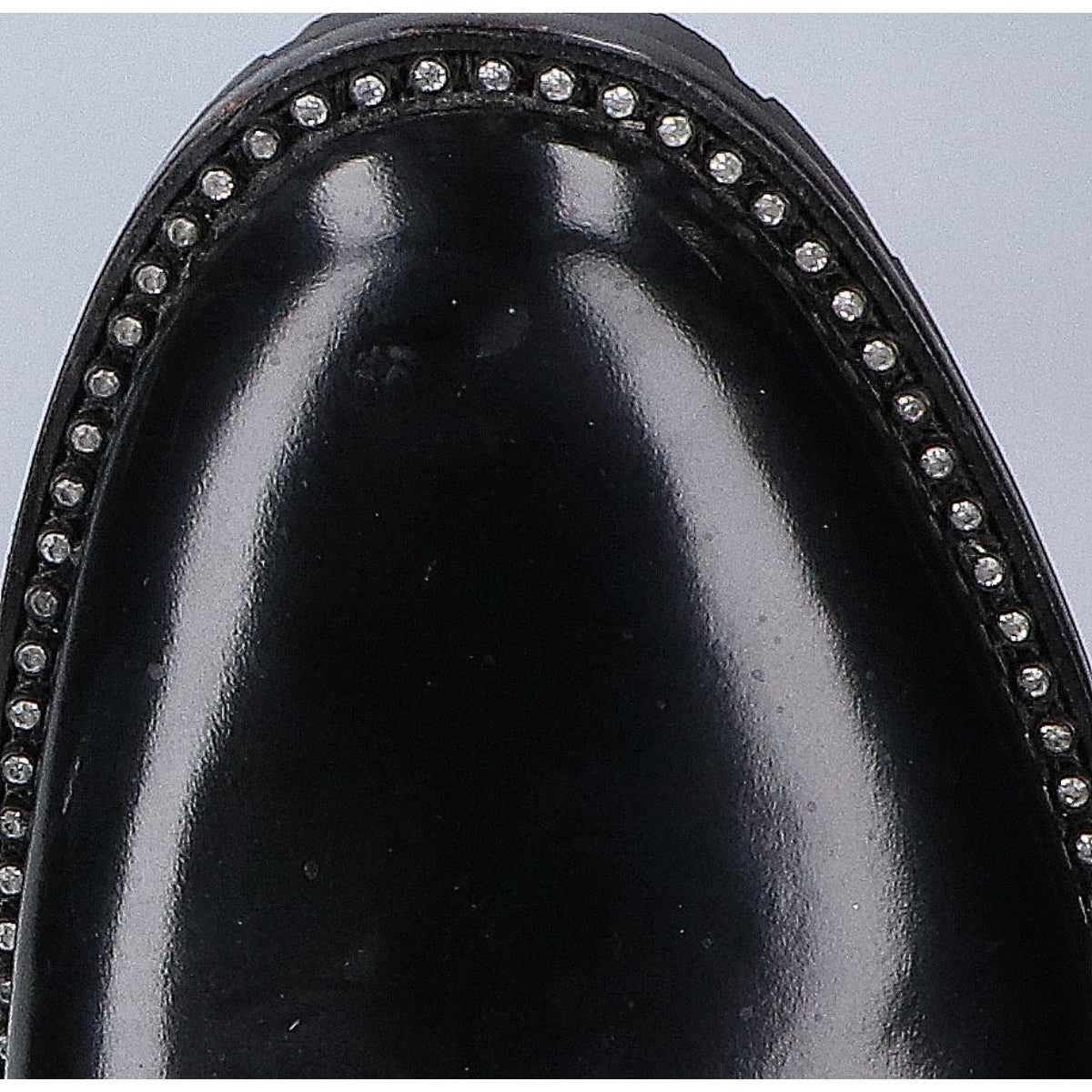 Christian Dior クリスチャンディオール ラインストーン レースアップ ショートブーツ シューズ