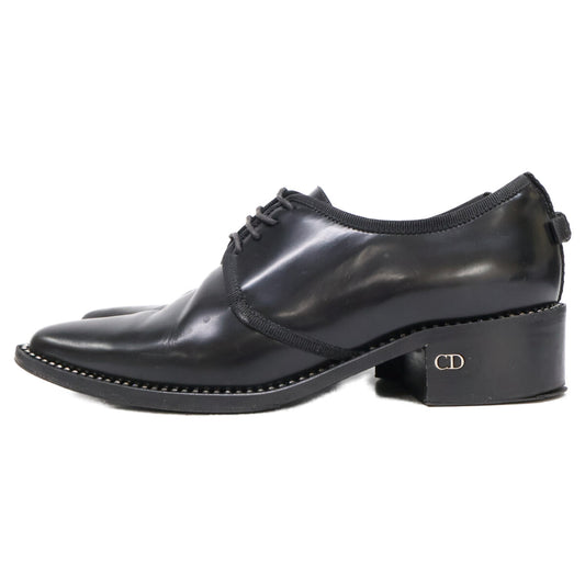 Christian Dior クリスチャンディオール ラインストーンソール レザー ドレス シューズ シューズ