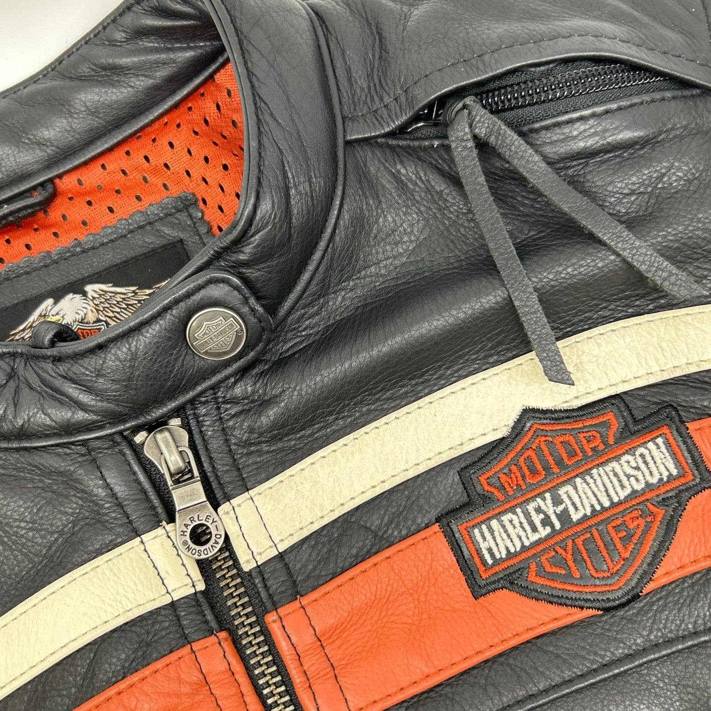 HARLEY DAVIDSON ハーレーダビッドソン ブラック スポーティー レザージャケット ジャケット