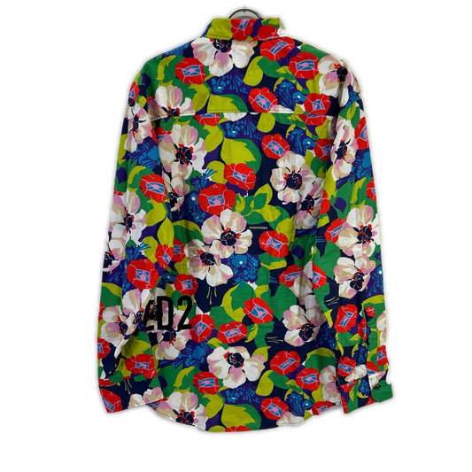 DSQUARED2 Dsquared S71DM0626 S76678 Floral Long-Sleeved Shirt Top