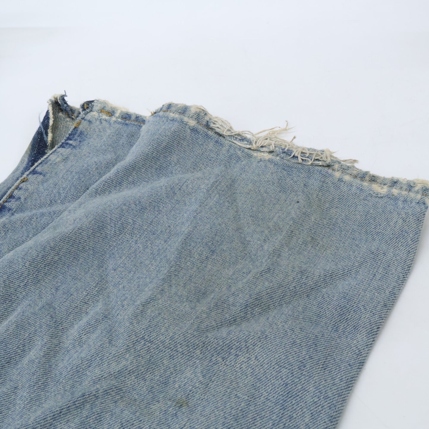 Dior HOMME ディオールオム 【国内正規】08SS 8EH1011474 ダメージ加工 ボタンフライ デニムパンツ ボトムス