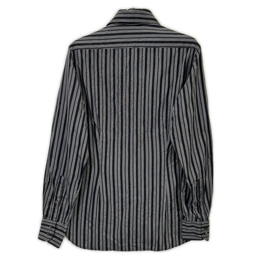 GUCCI グッチ 121037 ブラック ストライプ シャツ トップス