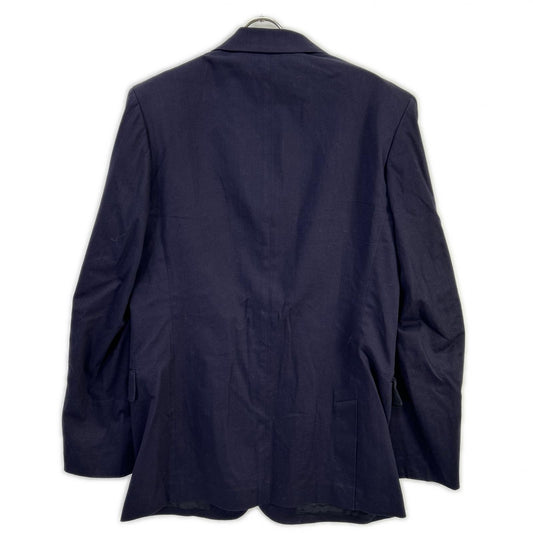 Yohji Yamamoto POUR HOMME navy HB-J67-903 tailored jacket with silver buttons Jacket