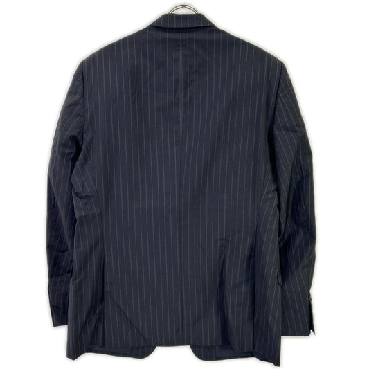 GUCCI Gucci Black 138296 striped 3-button tailored jacket Jacket