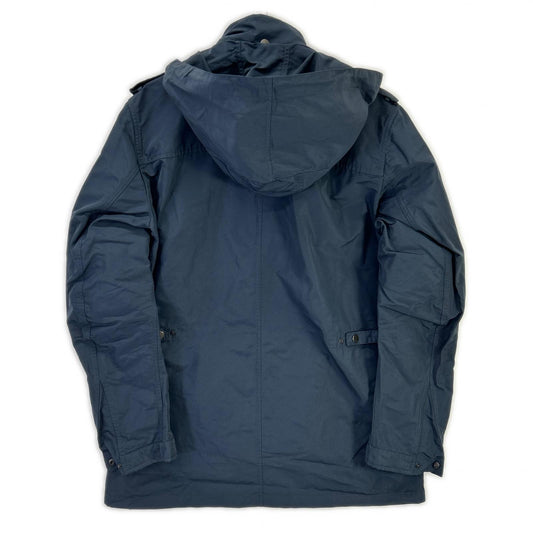 LANVIN ランバン ネイビー ナイロン ミリタリージャケット ジャケット