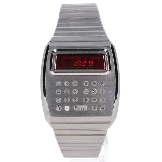 PULSAR パルサー 1970s 902 後期型 TIME COMPUTER CALCULATOR 計算機能付き LED 腕時計