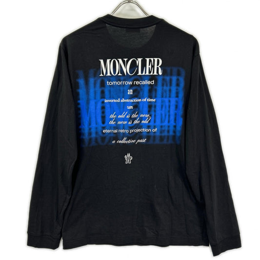 MONCLER モンクレール 【24年製】J20918D00008 LS T-SHIRT ロゴワッペン 長袖Tシャツ トップス