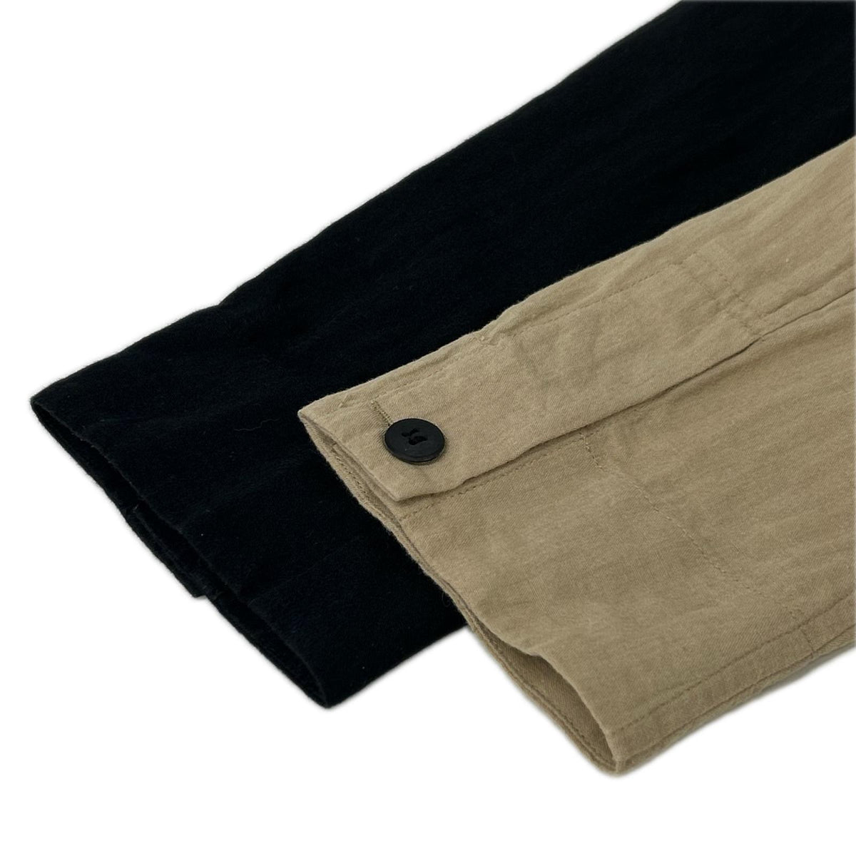 ISSEY MIYAKE MEN イッセイミヤケメン 20SS ME01FJ108 ぼうし絞り アシンメトリー長袖シャツ トップス