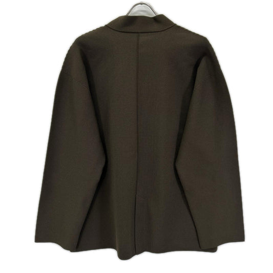 HOMME PLISSE ISSEY MIYAKE オムプリッセ イッセイミヤケ 25SS ブラウン HP51KD220 インレイド ニット スタンドカラージャケット ジャケット