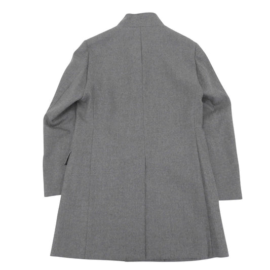 EPOCA UOMO エポカウォモ 美品 ウール スタンドカラー コート メンズ グレー 44 M1C41 コート