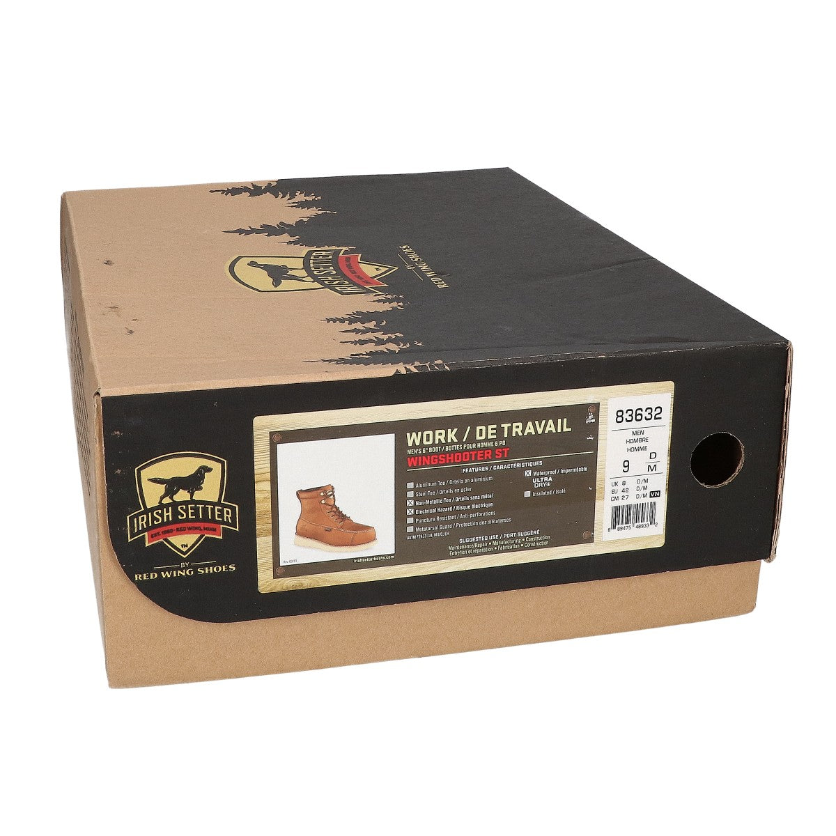 Red Wing レッドウィング 【新品同様】IRISH SETTER BY RED WING SHOES アイリッシュセッターバイレッドウィング 83632 Wingshooter ST ウィングシューターST ワークブーツ シューズ