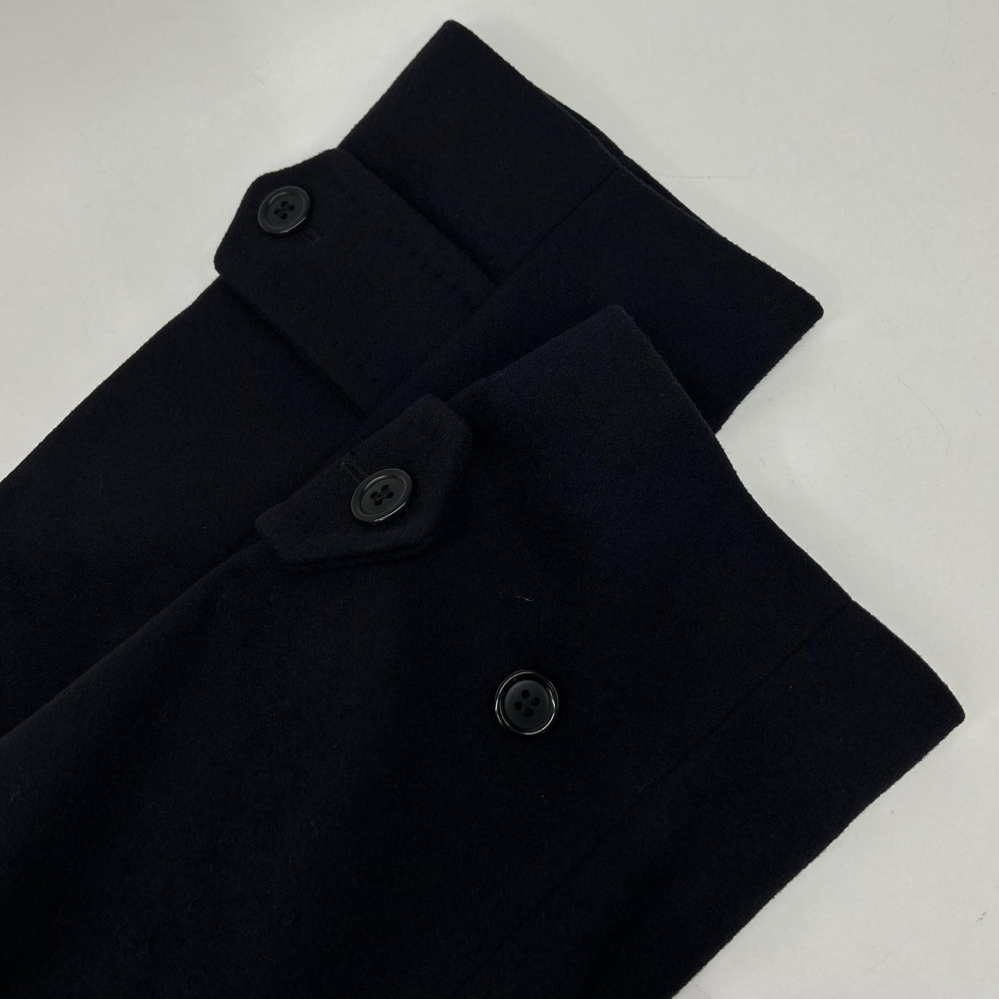 BEAMS F BEAMS F 海军蓝 羊绒35% 翻领 大衣 外套 34