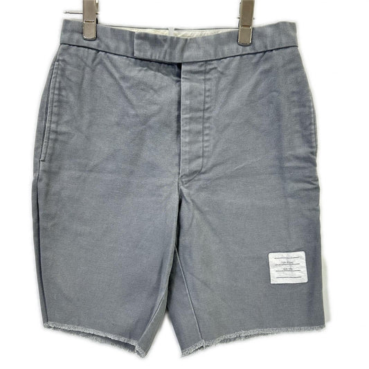 01101F0003 グレー コットン ショーツ ボトムス 0 メンズ