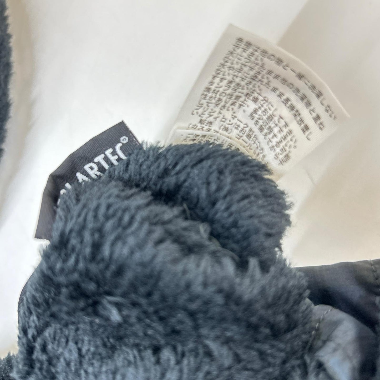 THE NORTH FACE reversible fleece jacket with sherpa and nylon