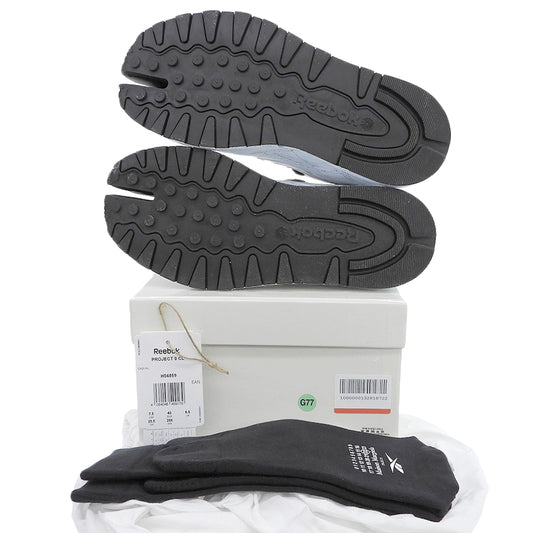 Maison Margiela メゾンマルジェラ ×リーボック Reebok 未使用 クラシックレザー タビ ビアンケット シューズ メンズ ホワイト H04859 シューズ