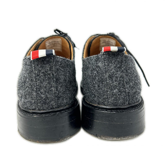 THOM BROWNE トムブラウン MFD031AW9270 シェットランドウール ギブソン シューズ シューズ