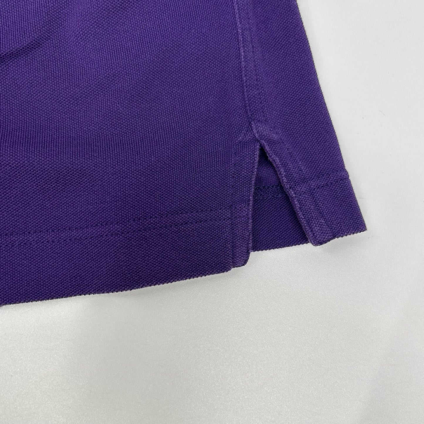 HERMES エルメス パープル ポロシャツ トップス