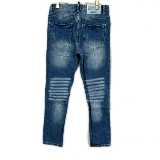 DSQUARED2 ディースクエアード S79LA0032 インディゴ ボタンフライ SKATER JEAN/スケータージーン デニムパンツ ボトムス
