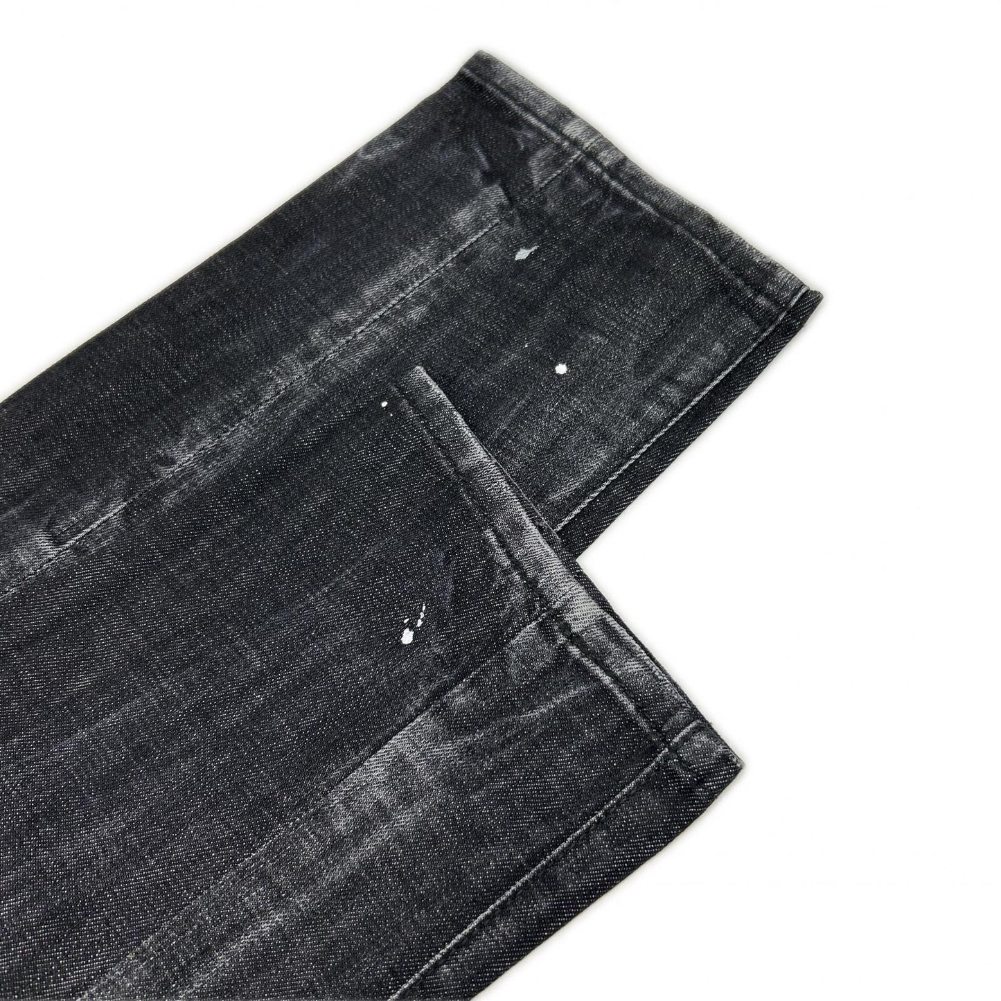 DSQUARED2 ディースクエアード S74LB1360 ブラック コットン TIDY BIKER JEANS/タイディバイカー デニムパンツ ボトムス