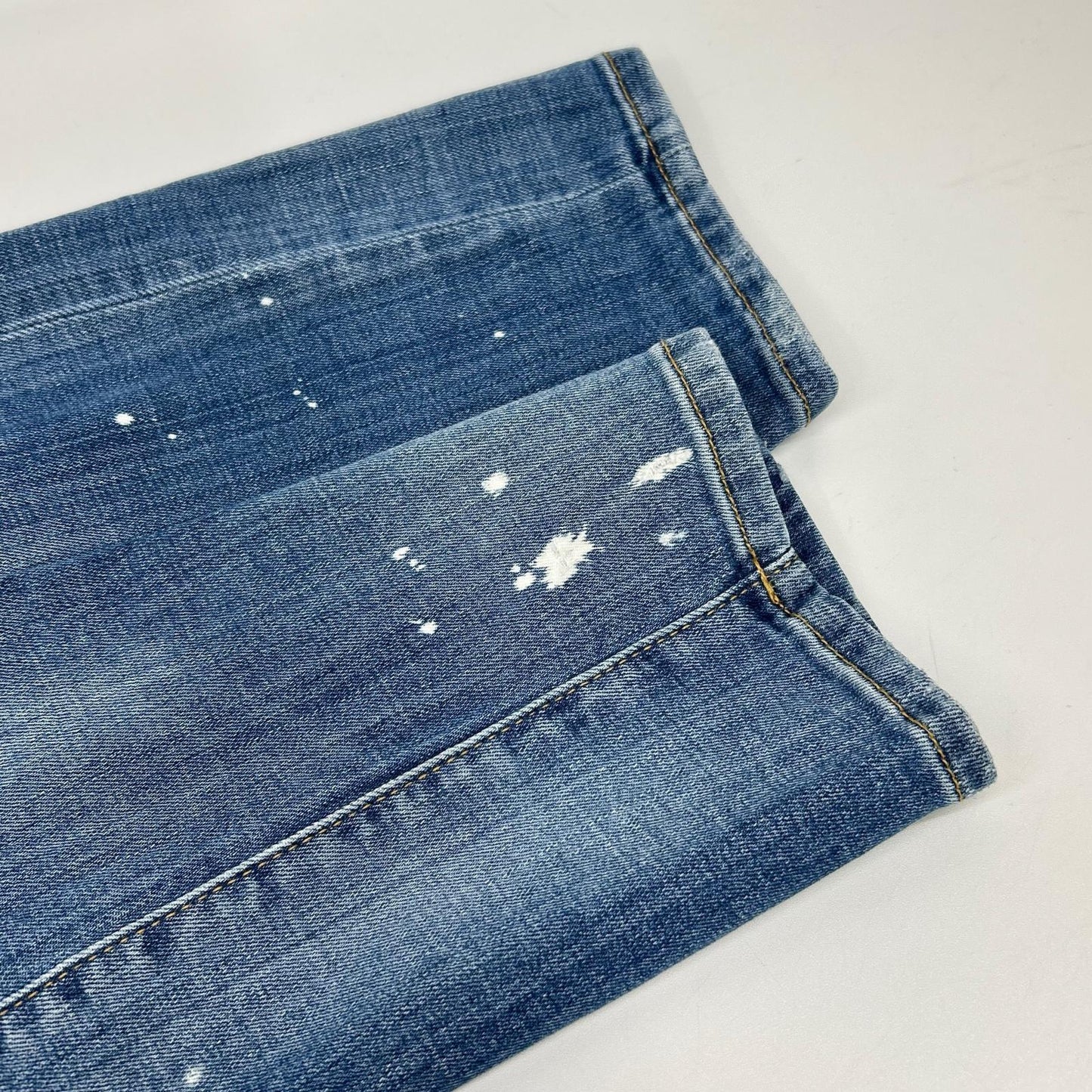 DSQUARED2 ディースクエアード S74LB1366 インディゴ SEXY TWIST JEAN/セクシーツイストジーン スキニーデニムパンツ ボトムス
