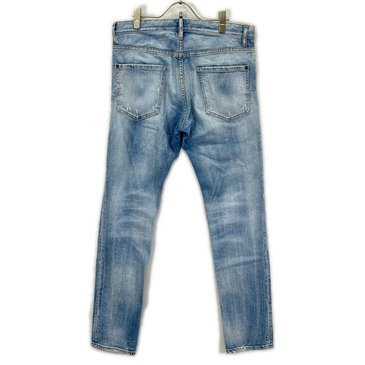 DSQUARED2 ディースクエアード S74LB1354 インディゴ COOL GUY JEAN/クールガイジーン テーパードデニムパンツ ボトムス