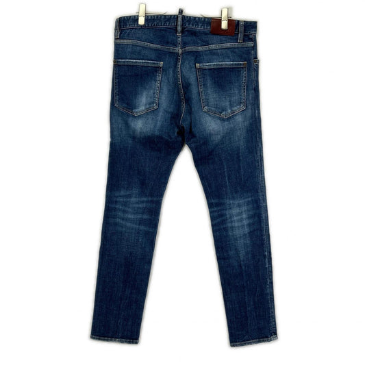 DSQUARED2 ディースクエアード S74LB1571 インディゴ COOL GUY JEAN/クールガイジーン ウォッシュド加工 デニムパンツ ボトムス