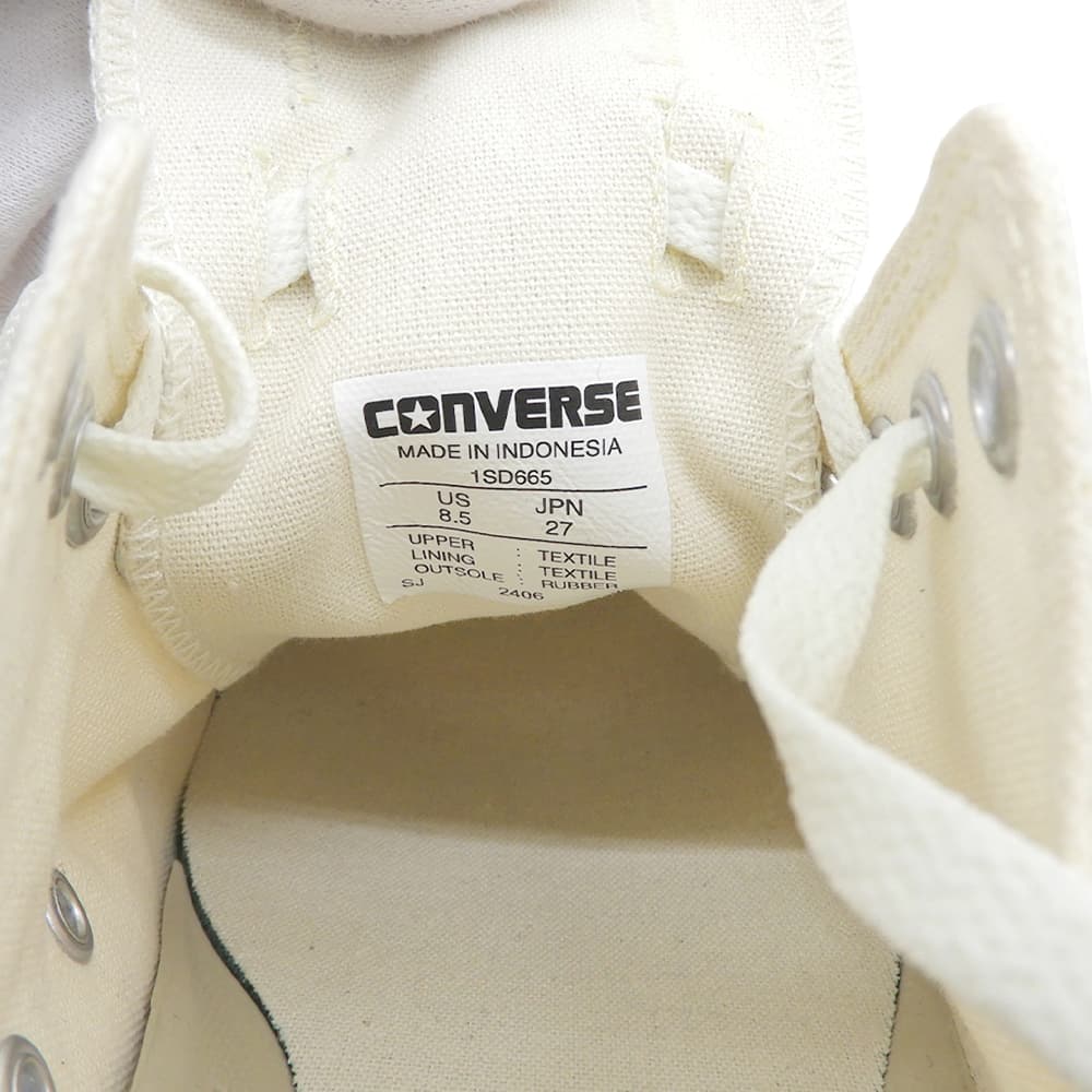 converse コンバース 新品同様 ALL STAR TREKWAVE OX ローカットスニーカー シューズ メンズ アイボリー 27.0cm 1SD665 シューズ