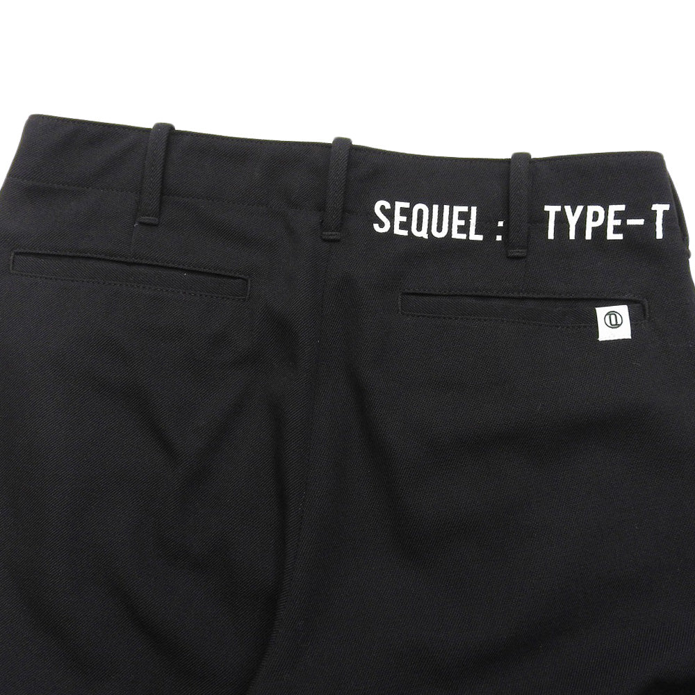 ウール混 2019 TYPE-T パンツ ボトムス レディース ブラック S ボトムス S レディース
