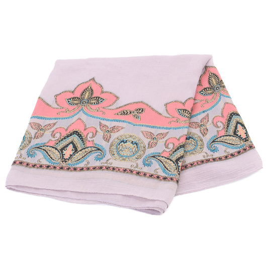 ETRO エトロ 【国内正規】192-16003-9903 総柄 シルク混 スカーフ