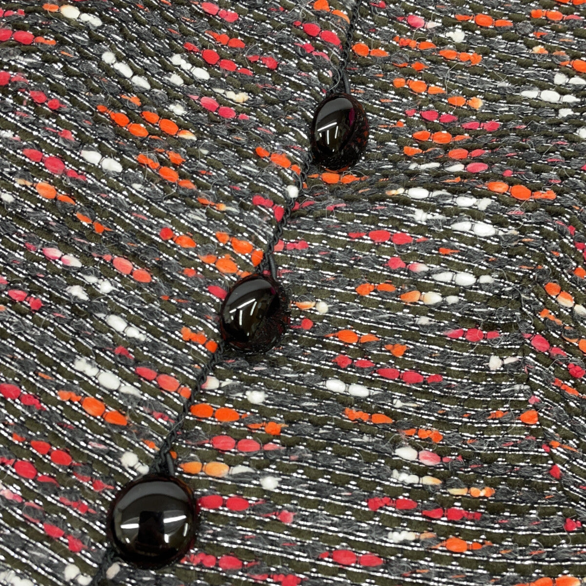 BROWN x ORANGE HMG05T HM176 Mix Tweed Jacket Jacket 38 Ladies