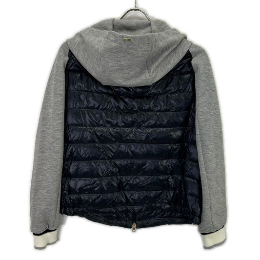 NAVY x GREY PI0920D Down Transition Hoodie Top 38 Women's
