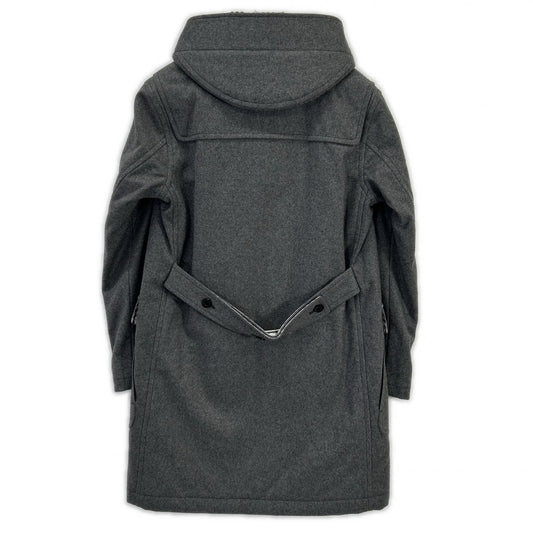 Gray BMC75-306-04 Cashmere Wool Hooded Duffle Coat M Men's