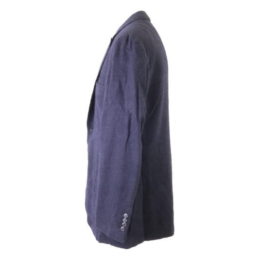 HERMES Hermès Domestic authorized distribution G19556 Belvest cashmere herringbone tailored jacket