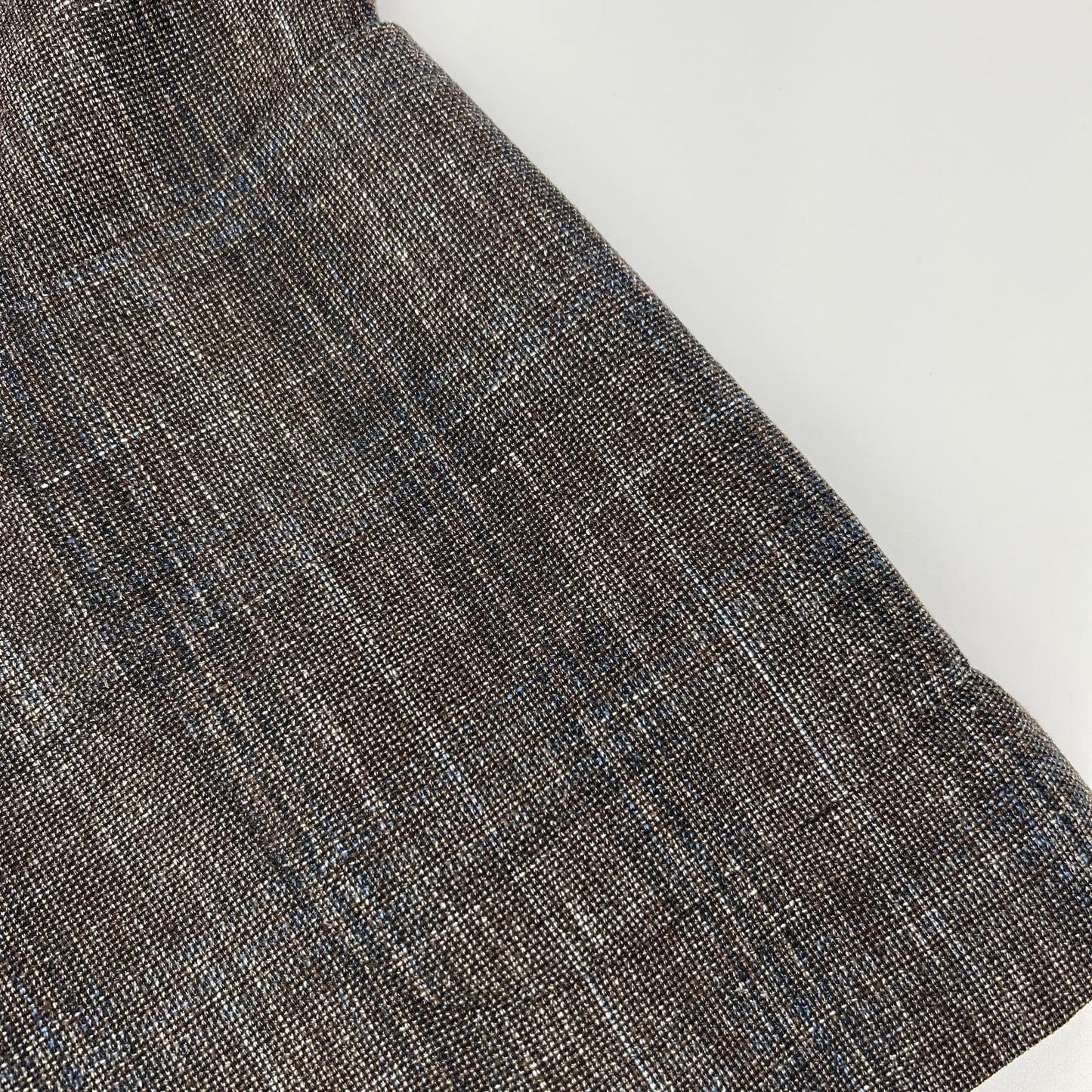 LARDINI ラルディーニ JR0526AQ ブラウン ウールリネンコットン チェック テーラードジャケット ジャケット