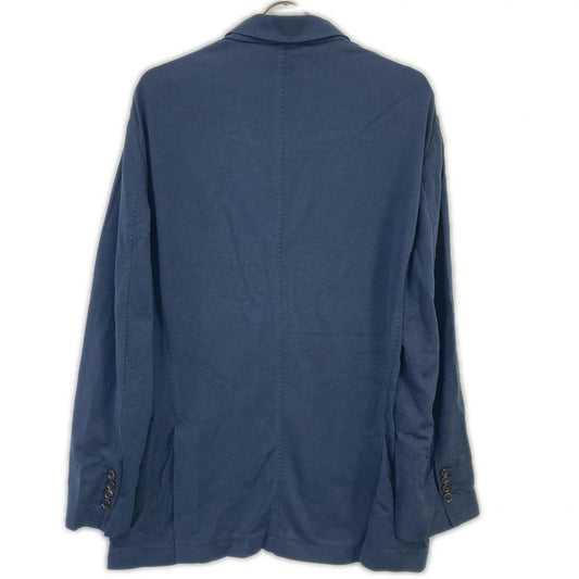 BRUNELLO CUCINELLI ブルネロクチネリ ネイビー シルクコットン テーラードジャケット ジャケット