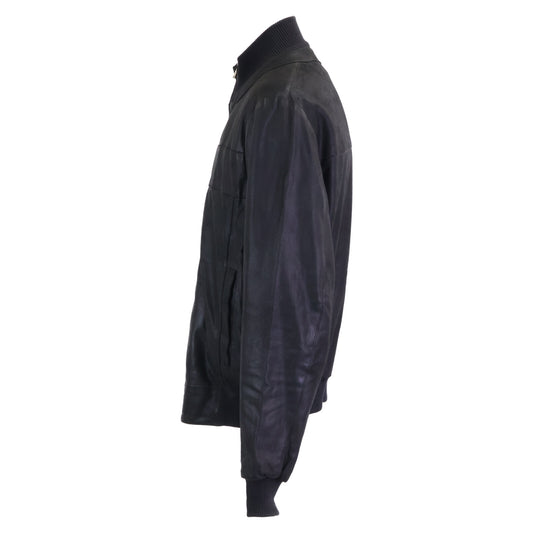 ISAIA イザイア ヌバックレザー ジップアップ ブルゾン ジャケット
