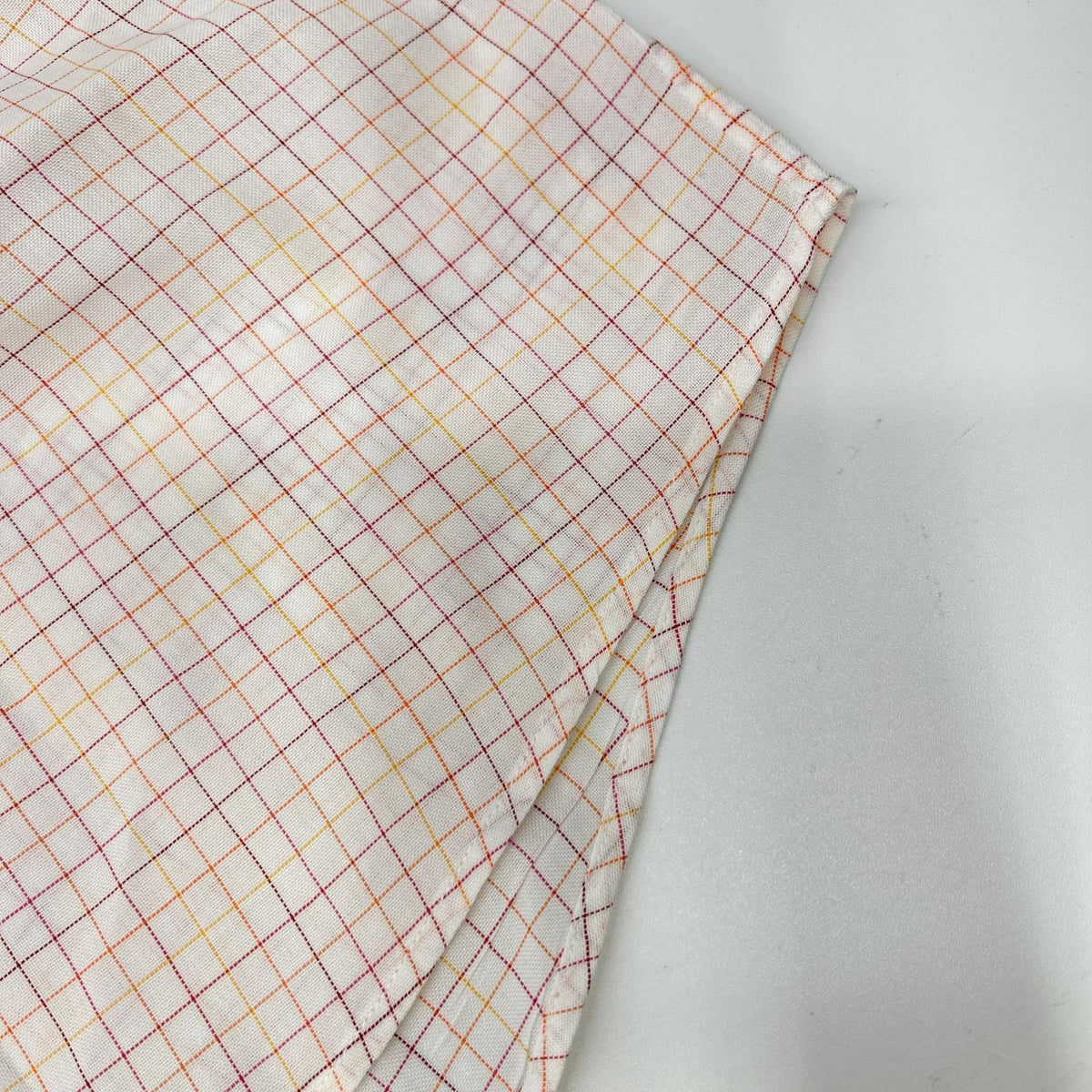 HERMES エルメス 【美品/国内正規】チェック セリエボタン 長袖シャツ トップス