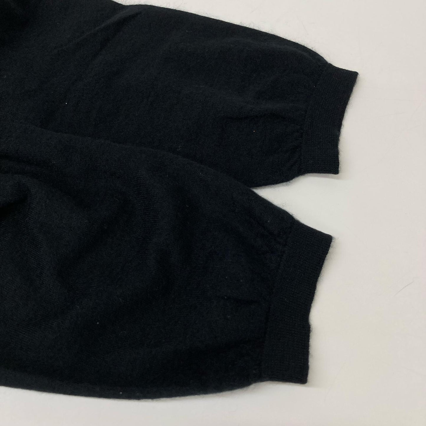 GUCCI グッチ 323068 ブラック カシミヤ ロングスリーブ ポロシャツ トップス